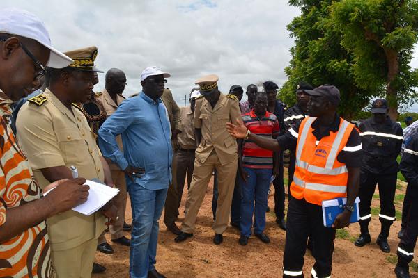 Kaolack : Trois Ministres en mission commando dans les Zones inondables à Khakhoum Kaolack : Trois Ministres en mission commando dans les Zones inondables à Khakhoum
