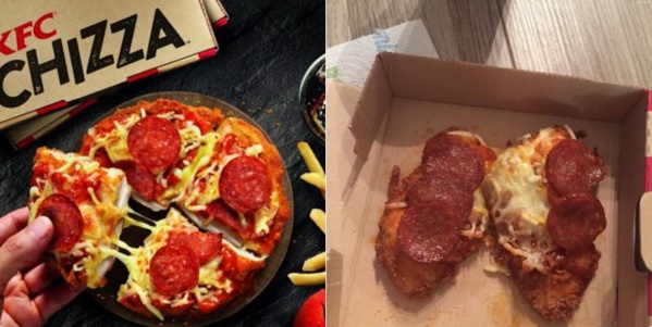La "Chizza" du KFC, nouvelle victime des internautes