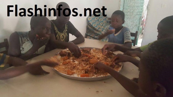 Ziguinchor : Les « Enfants-Talibés » invités à table dans un Resto de luxe