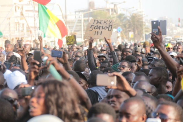 Manifestation : « Les Sénégalais ont faim »