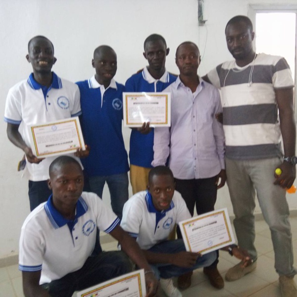 Remise de diplômes aux étudiants de "Galaxie Informatique Service" de Ziguinchor