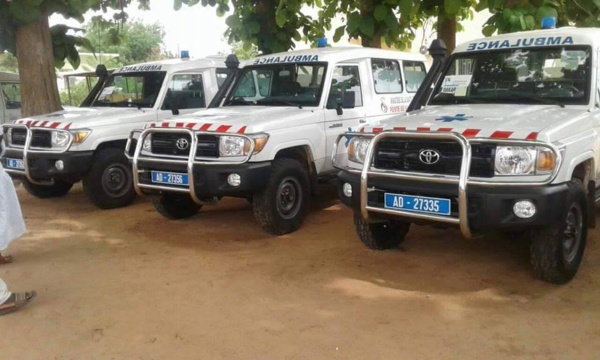 Santé: L'Etat offre quatre ambulances médicalisées à Kolda