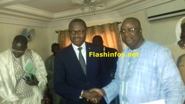 Passation : Aly Séga Camara passe le témoin à Jean Pierre Senghor (images)