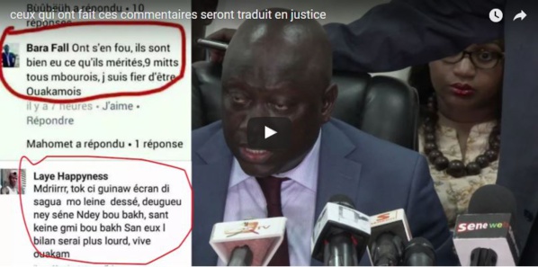 Drame de Demba Diop : Bara Fall arrêté pour apologie du crime Drame de Demba Diop : Bara Fall arrêté pour apologie du crime