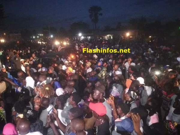 Ziguinchor : Baldé accueilli comme un héros dans son fief Ziguinchor : Baldé accueilli comme un héros dans son fief