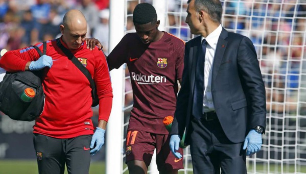 FC Barcelone : Ousmane Dembélé absent quatre mois