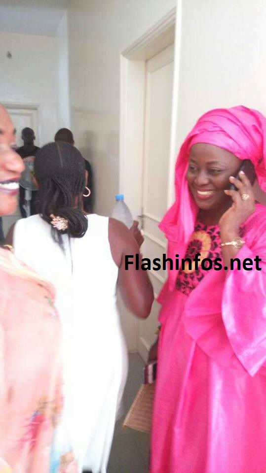 Photos : Angélique Manga en mode passation service