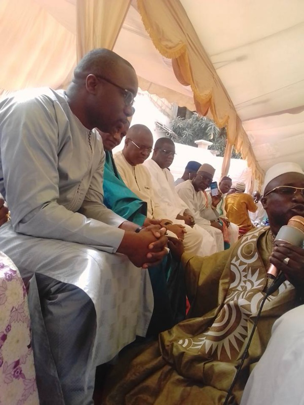 Quand le baptême de la fille de Moussa Kouyaté réconcilie les responsables politiques de la Casamance Quand le baptême de la fille de Moussa Kouyaté réconcilie les responsables politiques de la Casamance