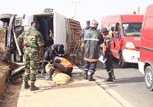 Accident : 1 mort et 21 blessés dont des élèves dans un état grave à Fatick