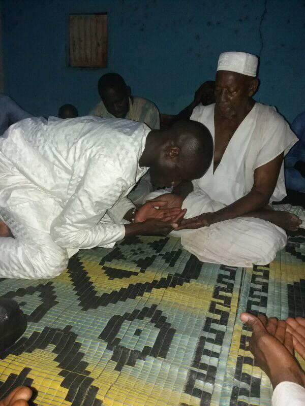 Adéane : Me Pape Mamaille Diockou de l'UCS chez les chefs religieux et coutumiers Adéane : Me Pape Mamaille Diockou de l'UCS chez les chefs religieux et coutumiers