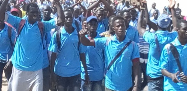 Mort de Fallou Sène : Les étudiants décrètent 4 jours de marche