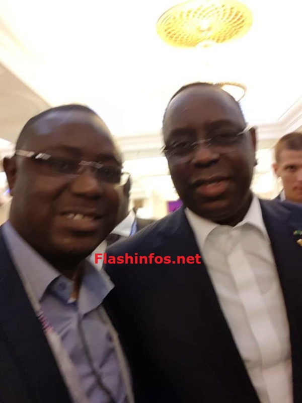 Mondial 2018: Keita en toute complicité avec Macky Sall et Marème Faye à Moscou