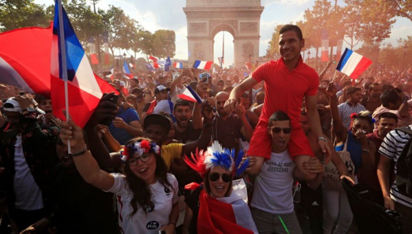 L'accueil triomphal des Bleus à Paris