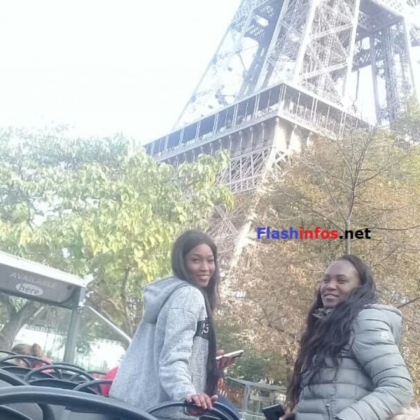 Photos : Yacine Dieng Thiam, Miss Sénégal 2017 en visite Paris