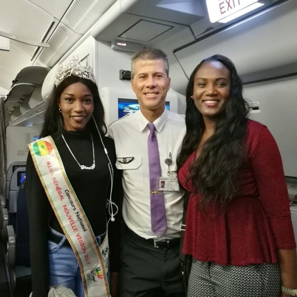 Photos : Yacine Dieng Thiam, Miss Sénégal 2017 en visite Paris