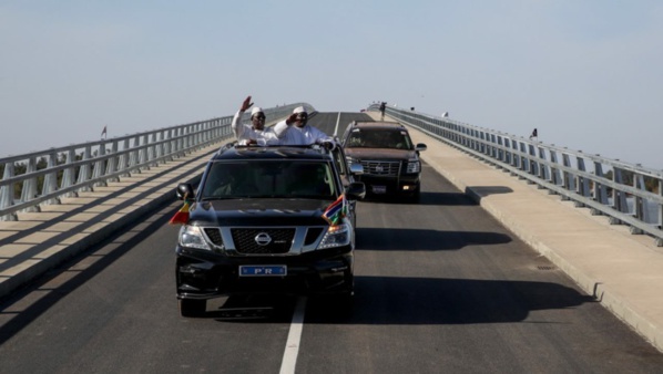Pont de Farafégné : ​La continuité Sénégal - Gambie - Guinée Bissau