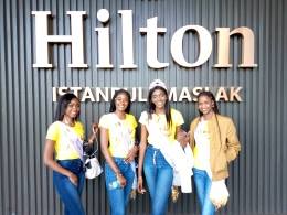 Miss Sénégal et ses trois dauphines en vacances à Istanbul  Miss Sénégal et ses trois dauphines en vacances à Istanbul