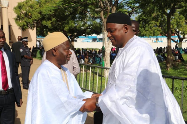 Gambie : Barrow limoge son Vice-président Dabo et 3 de ses ministres