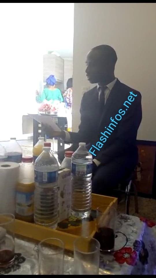 L'ancien Ministre Aliou Sow a baptisé sa fille à Paris (images) L'ancien Ministre Aliou Sow a baptisé sa fille à Paris (images)