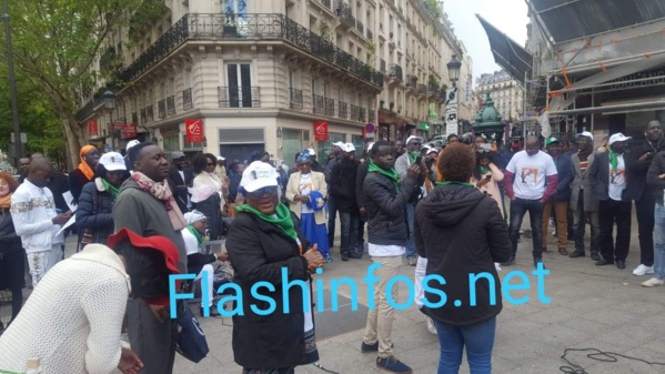 Manifestation à Paris pour exiger la libération de Khalifa Sall
