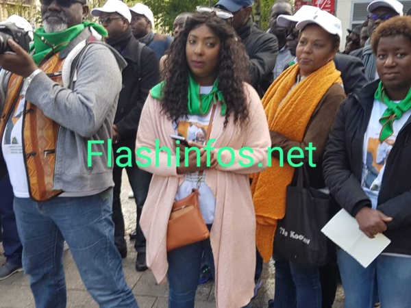 Manifestation à Paris pour exiger la libération de Khalifa Sall