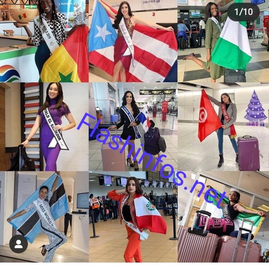 Election Miss Monde 2019 : 18 Pays de l'Afrique dans la course