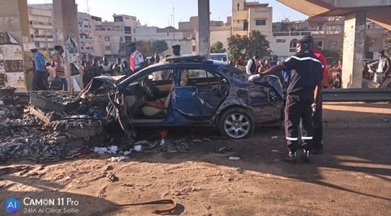 Accident à hauteur du Stade LSS : Une course-poursuite entre deux camions fait 3 morts et 7 blessés graves Accident à hauteur du Stade LSS : Une course-poursuite entre deux camions fait 3 morts et 7 blessés graves