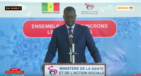 Covid-19 au Sénégal : 1 décès avec 15 nouveaux cas positifs