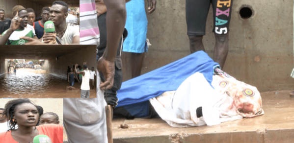 Inondations : Un mort dans le tunnel de Guinaw Rails Inondations : Un mort dans le tunnel de Guinaw Rails