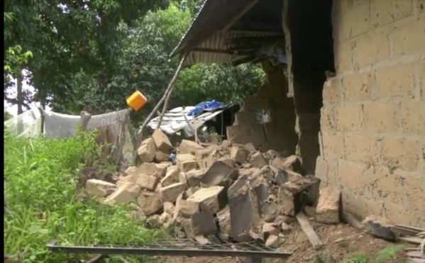 Enampore : Plus de 154 maisons dévastées par la pluie... Le maire lance un appel... 