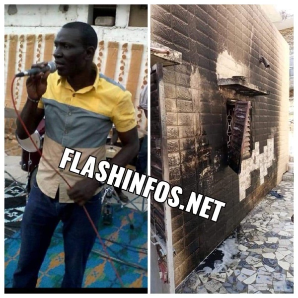 Ziguinchor : La maison du Chanteur Pen 2 prend feu...
