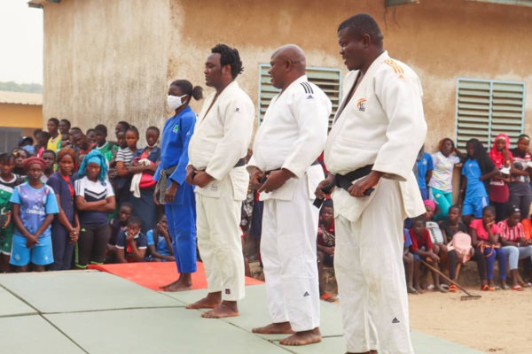 Oussouye : La Judokate Hortense Diédhiou ouvre un dojo à Mlomp baptisé Isabelle Sambou Oussouye : La Judokate Hortense Diédhiou ouvre un dojo à Mlomp baptisé Isabelle Sambou
