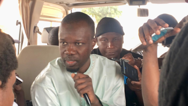 Sonko en garde à vue 
