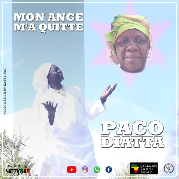 "Mon ange m'a quitté"  : L'artiste Paco Diatta rend hommage à sa défunte maman 