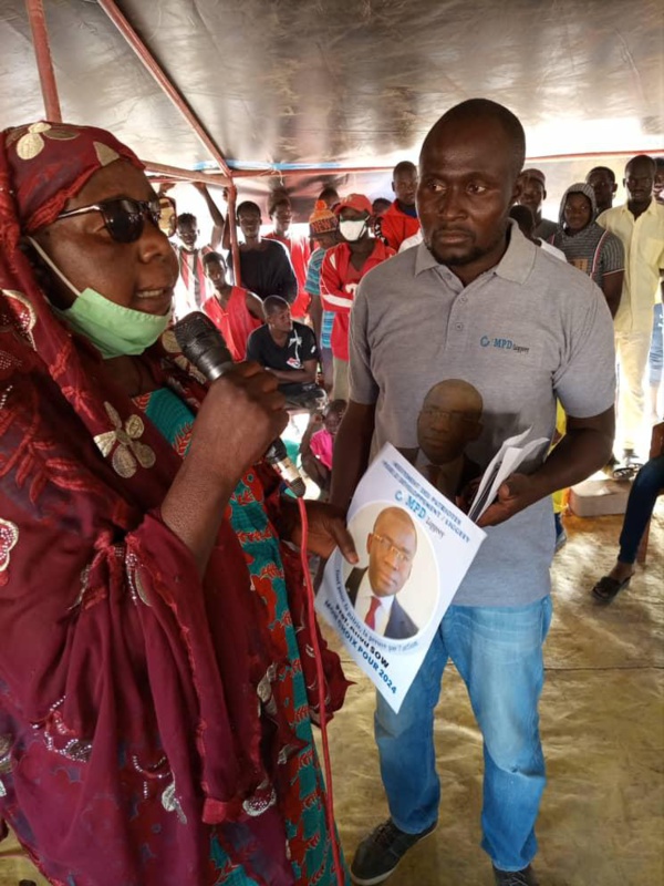 Retour en images sur la tournée politique patriotique nationale d'Aliou Sow à Dagana 