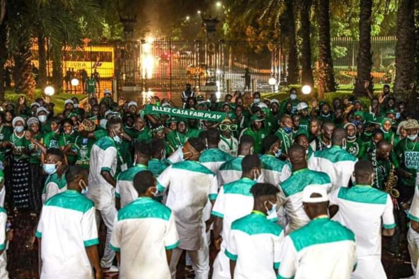 Le Casa Sports reçu par le chef de l'Etat Macky Sall  Le Casa Sports reçu par le chef de l'Etat Macky Sall