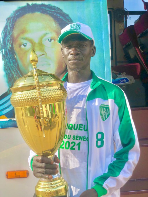 Ziguinchor :  Après 111 km de marche, Sakoudji accueilli et honoré par Seydou Sané et le Casa-Sport 
