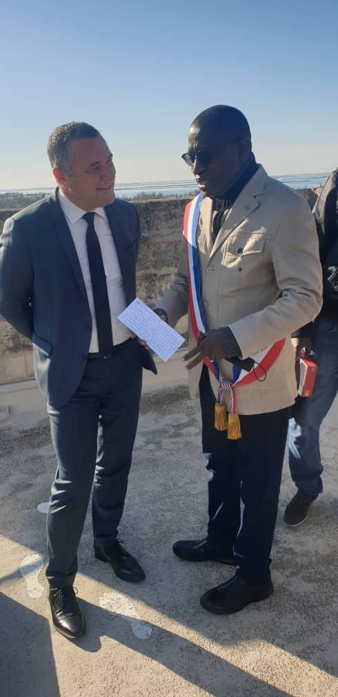 France : Le Président Mamina Kamara honoré par le maire de Port Saint-Louis du Rhône France : Le Président Mamina Kamara honoré par le maire de Port Saint-Louis du Rhône
