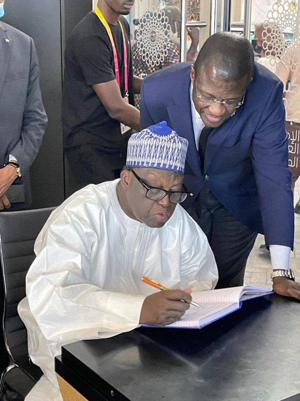 Visite du Président Moustapha Niasse à l'Expo Universelle Dubai 2020 Visite du Président Moustapha Niasse à l'Expo Universelle Dubai 2020