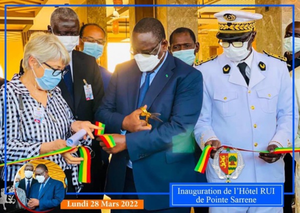 Inauguration « Riu Baobab » : « Ce joyau traduit harmonieusement note stratégie d’aménagement de la station touristique de pointe Sarène » (Macky Sall)