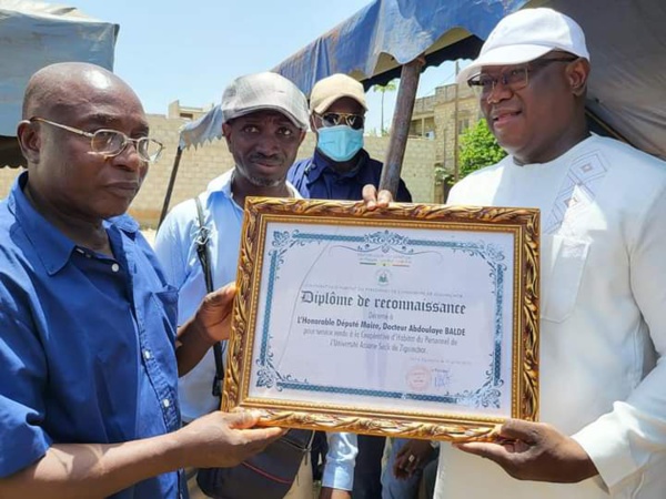 Ziguinchor : La Cité du personnel de l'université Assane Seck baptisée "Cité Abdoulaye BALDÉ"