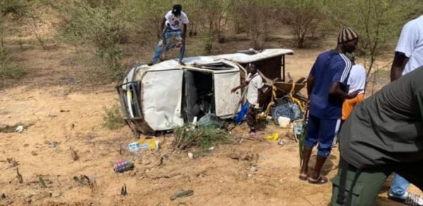 Saint-Louis : Le convoi de Yewwi Askan Wi victime d'un accident