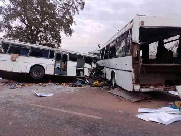 Tragique accident sur la route de Kaffrine : Le Bilan passe à 54 morts Tragique accident sur la route de Kaffrine : Le Bilan passe à 54 morts
