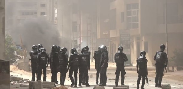 Cité Keur Gorgui : Échauffourées entre militants de Sonko et force de l’ordre
