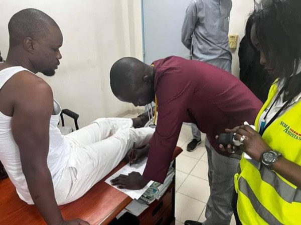 « Ousmane Sonko est admis aux urgences » (PASTEF)