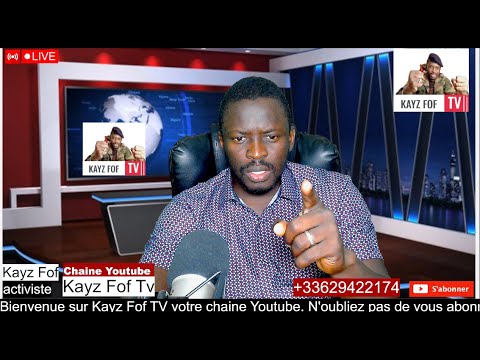 Dernière minute : L’activiste Kayz Fof placé en garde à vue à Paris Dernière minute : L’activiste Kayz Fof placé en garde à vue à Paris