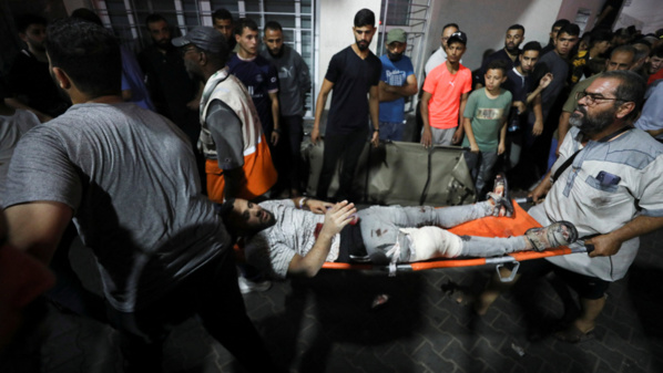 Gaza: au moins 200 morts dans une frappe israélienne sur un hôpital selon le Hamas