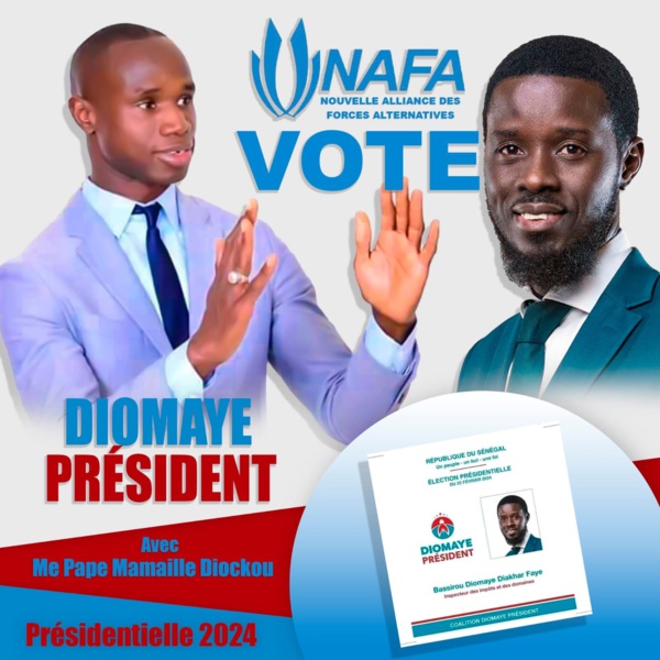 Me Diockou : "Voter Bassirou Diomaye Faye c'est tourner la page de la mal gouvernance, de l'arrogance du régime BBY..."