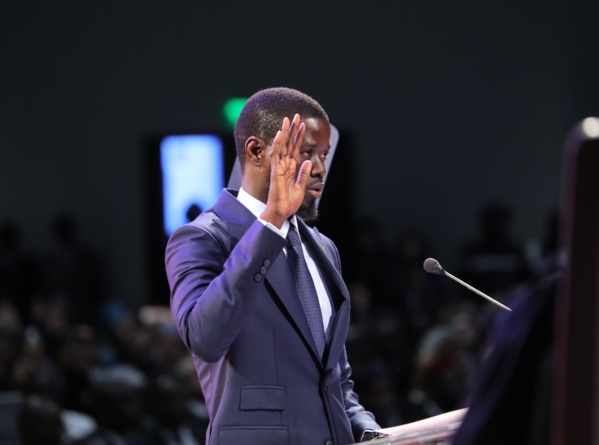 Le président Bassirou Diomaye Faye a prêté serment