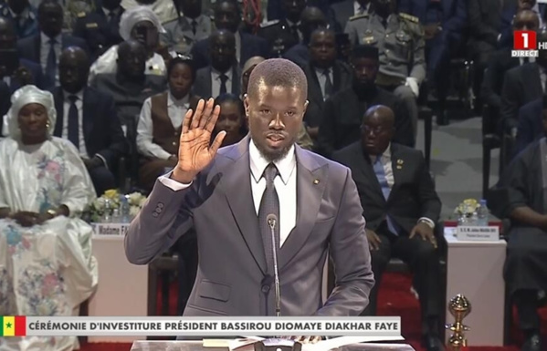 Bassirou Diomaye Faye promet une "justice indépendante" et une "démocratie renforcée"